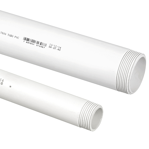 TUBO DE PVC ROSCÁVEL 3 M